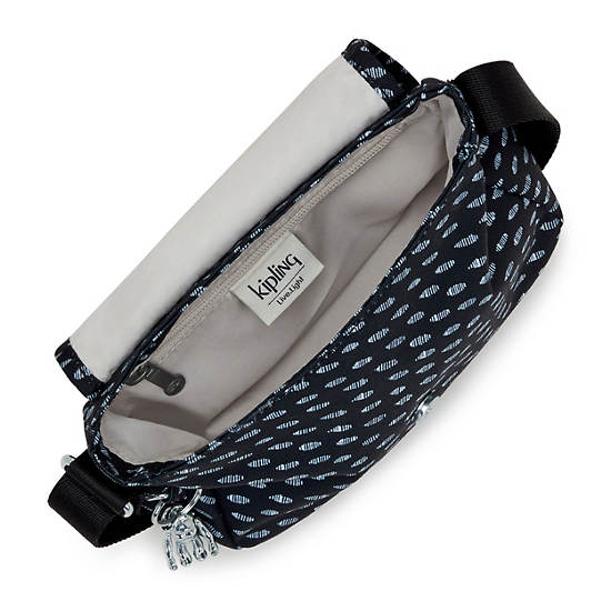 Torby Mini Kipling Sabian Printed Crossbody Niebieskie | PL 1862IL